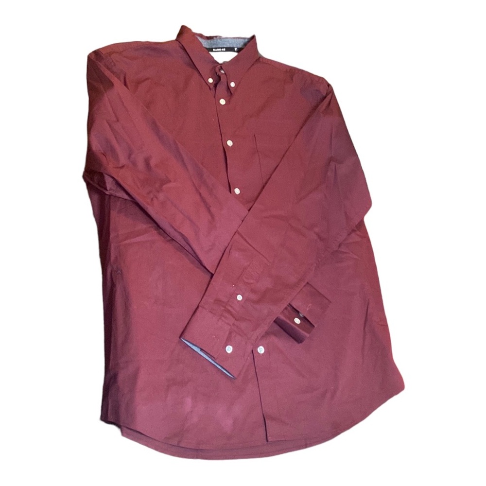 Rank 45 Men’s LongSleeve Western Dress Shirt